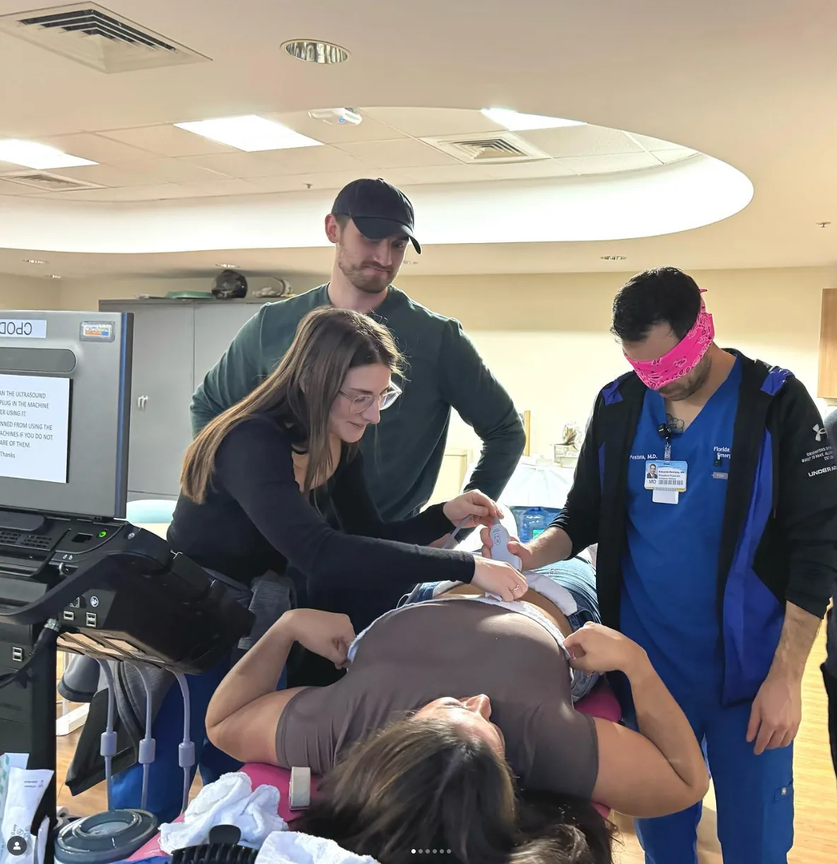 Point-of-care ultrasound training lab