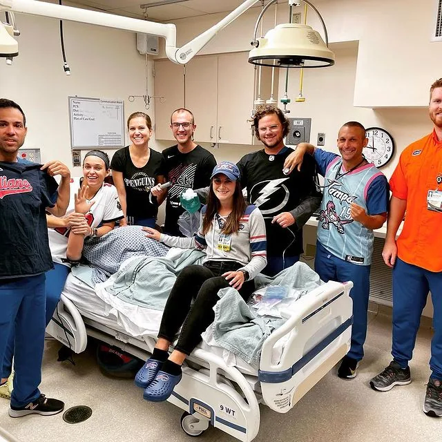 Residents and faculty training in the trauma room